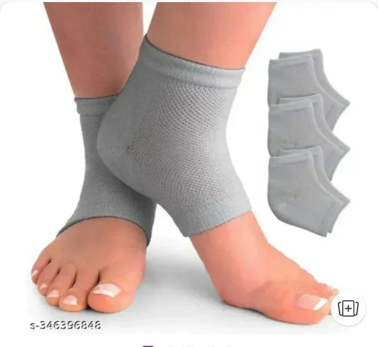 Silicone Heel Anti-Crack Protector | (80% OFF) Magic Silicone Heel Protectors - Pack of 3